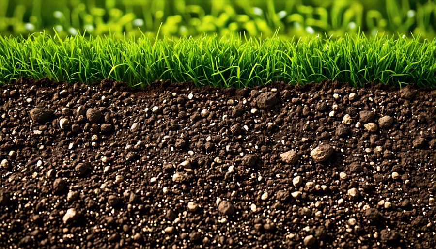 Healthy soil structure and microbial activity enhanced by smart irrigation practices