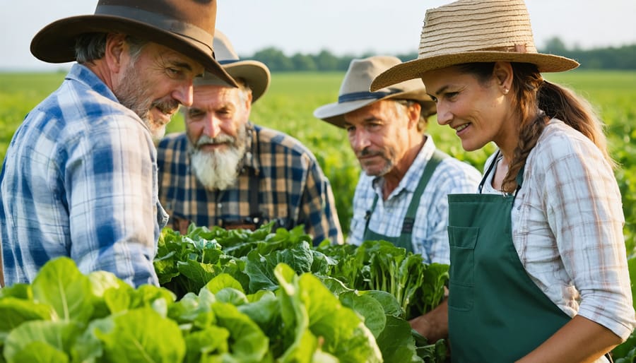 Farmers gathered to learn and share ideas at a regenerative agriculture education event