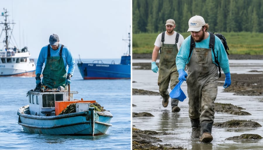 Collaborative effort between farmers and scientists monitoring coastal carbon storage projects in British Columbia