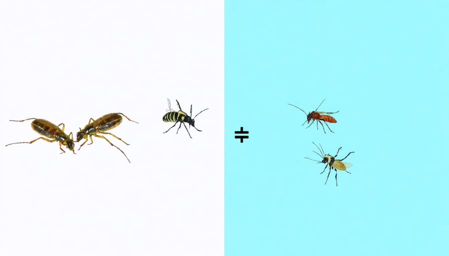 Side-by-side comparison of pest species affecting Alberta crops under different climate conditions