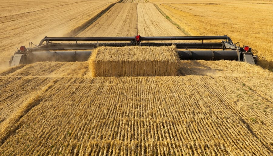 Industrial biomass processing equipment converting agricultural straw into energy