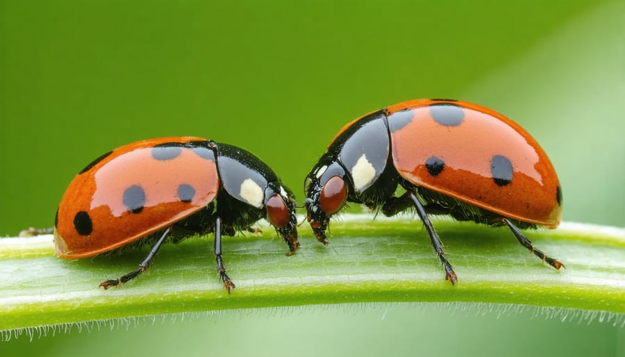 Native beneficial insects of Alberta including ladybugs and parasitic wasps protecting crops