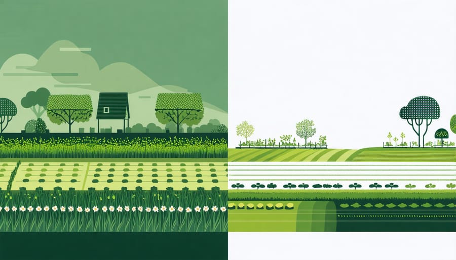 Comparison of traditional versus AI-enhanced farming methods