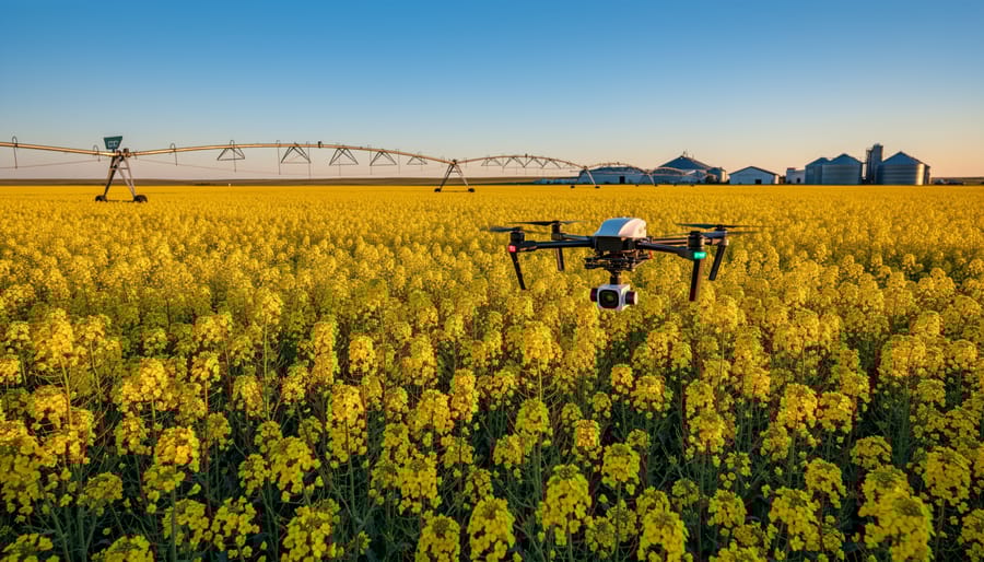 How Drones Are Saving Alberta Organic Farmers Thousands in Water Costs