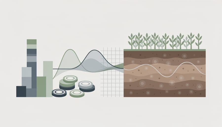 Conceptual image bridging sports betting odds systems with agricultural applications
