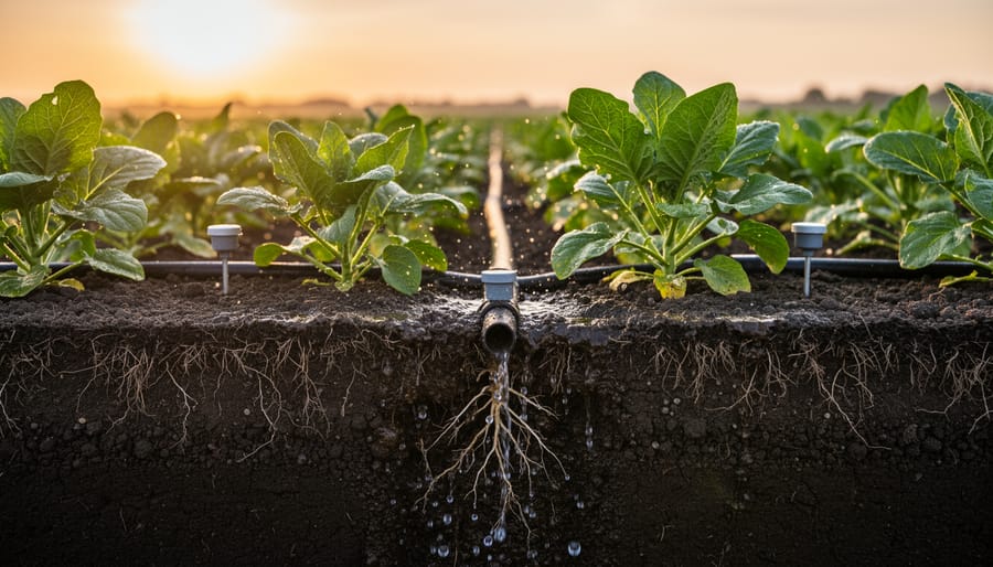 Close-up of rich organic soil with earthworms and healthy structure in farmer's hands